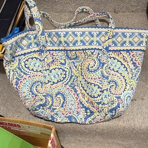 Vera Bradley Multicolor Paisley Tote